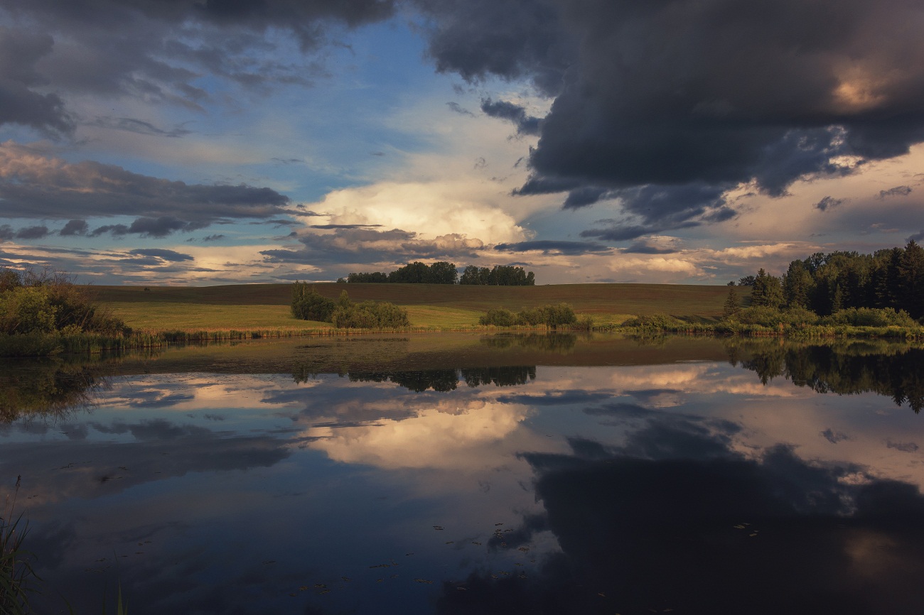 Грозовые тучи.