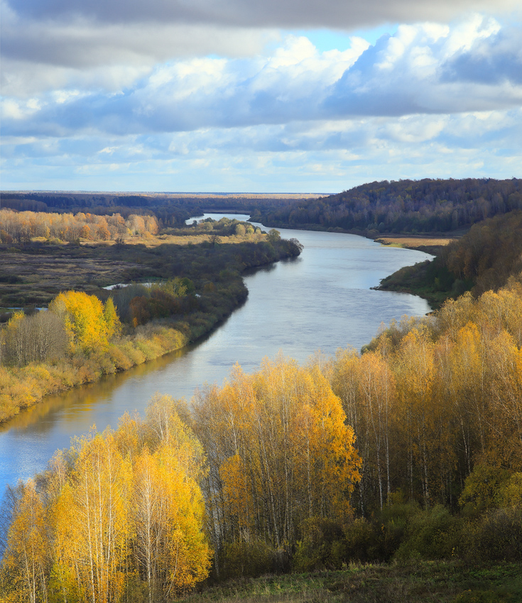 Осень.Клязьма