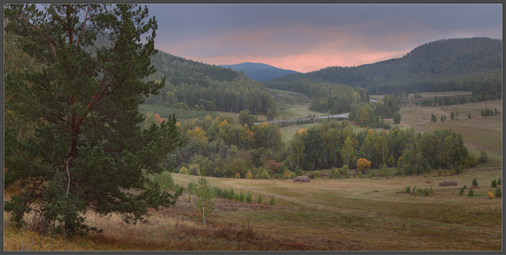 Утро в Ильменских горах