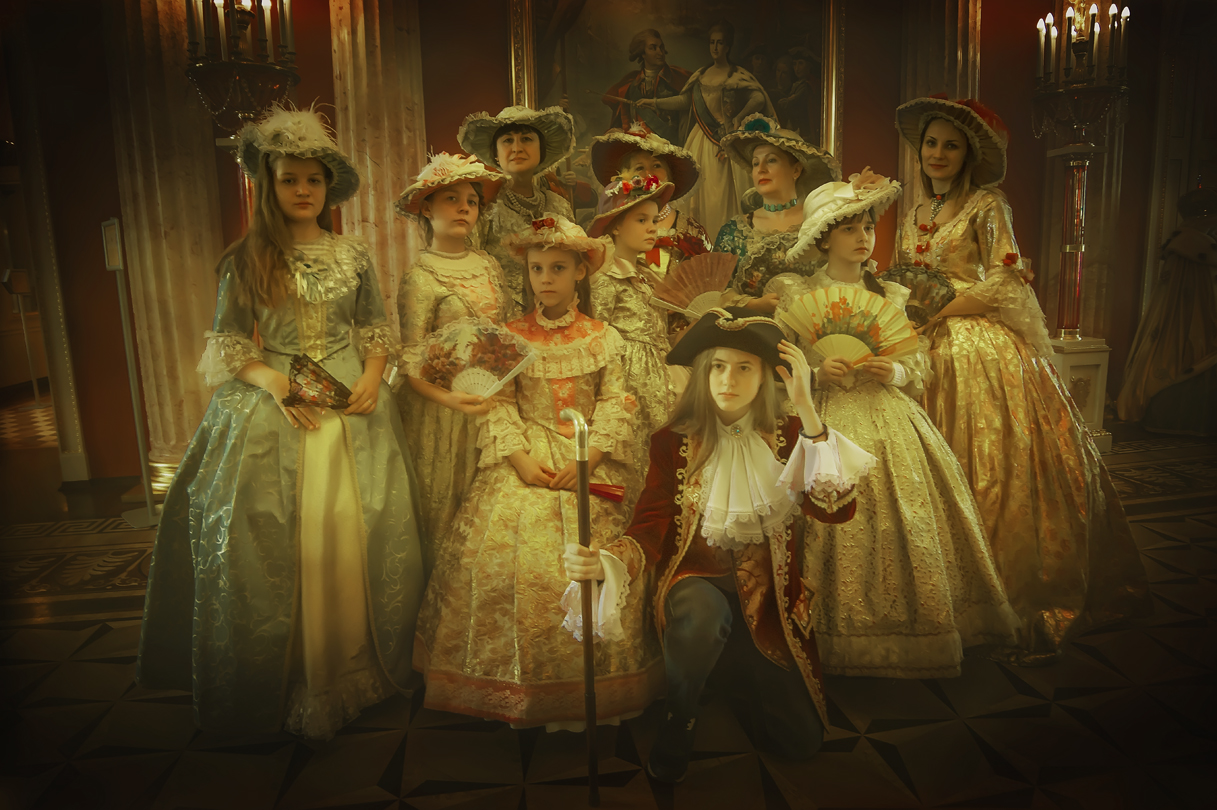 групповой портрет..