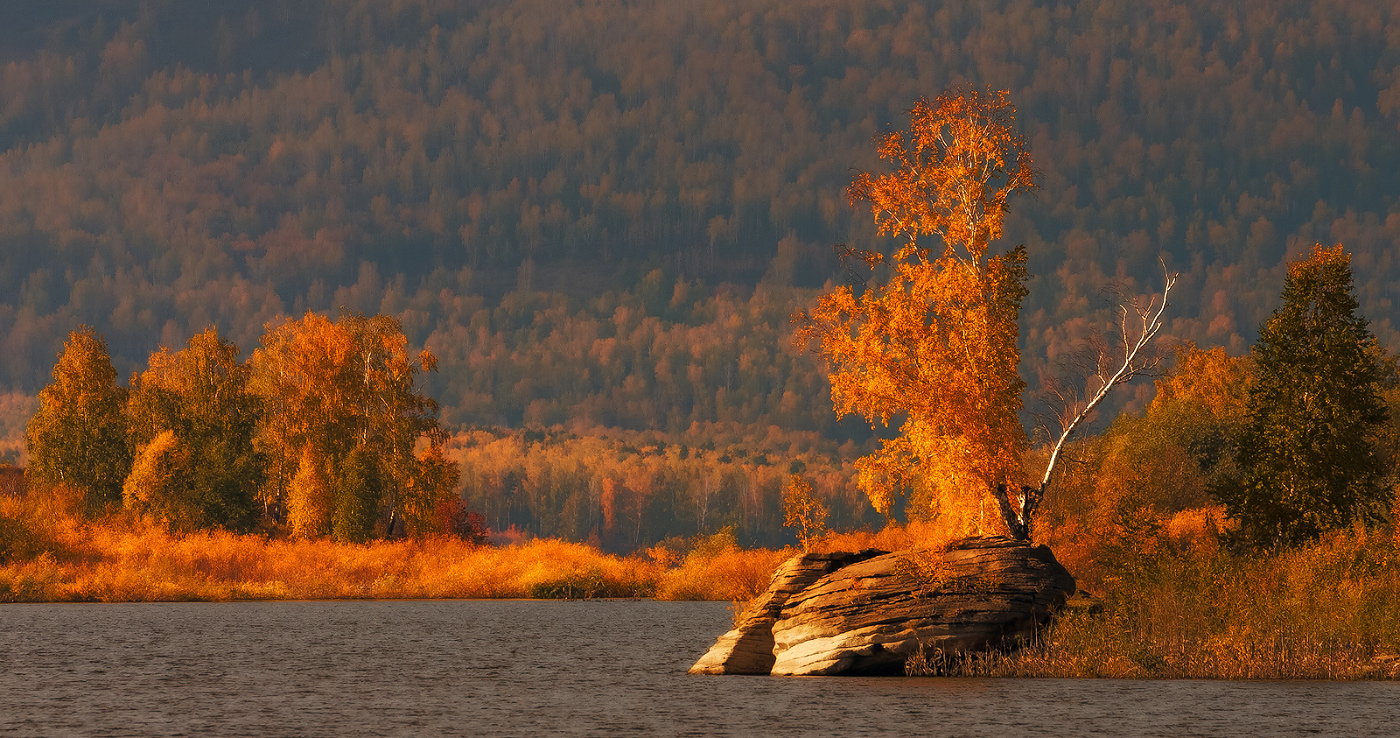 Закат в золотом заливе