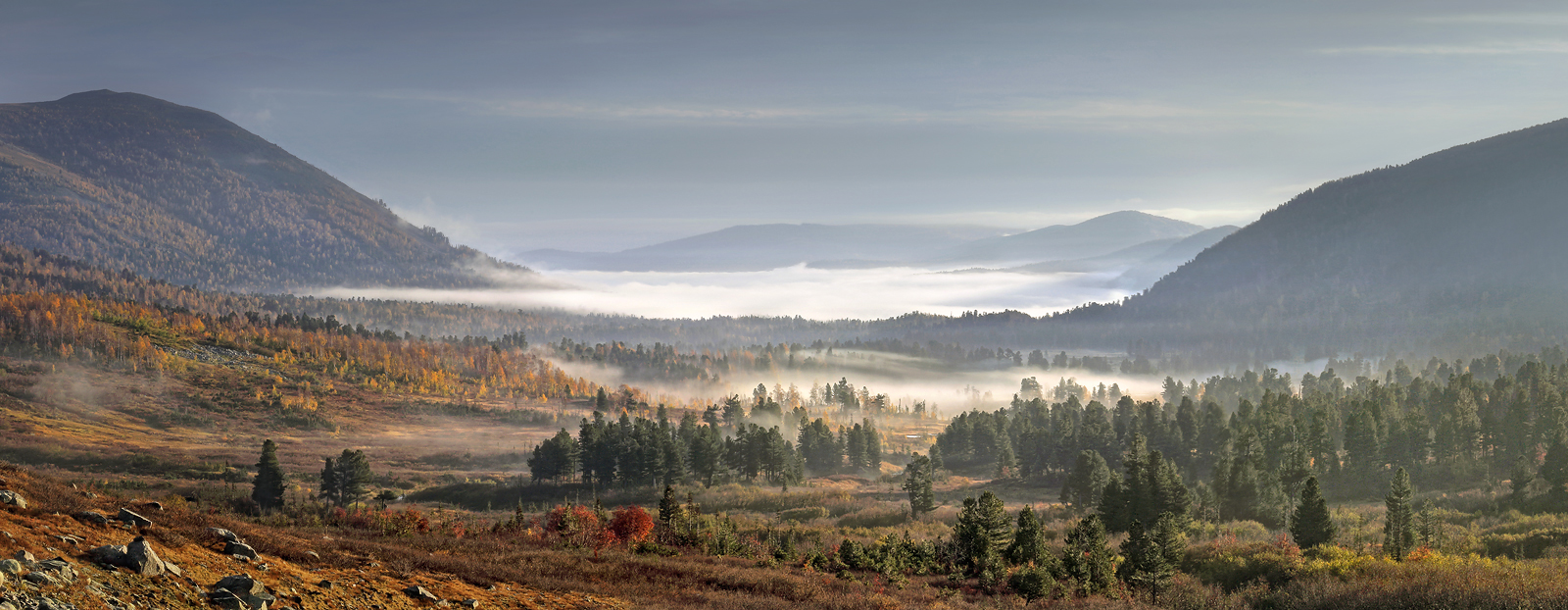 Утро в Золотой Долине..