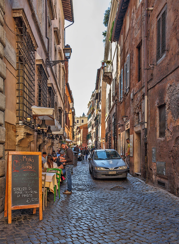 Старинная улочка района Трастевере