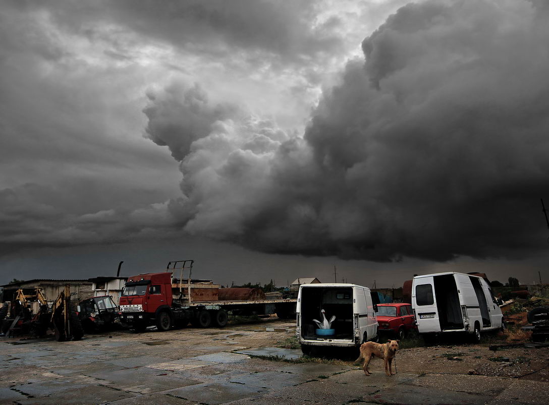 Грозовой шиномонтаж