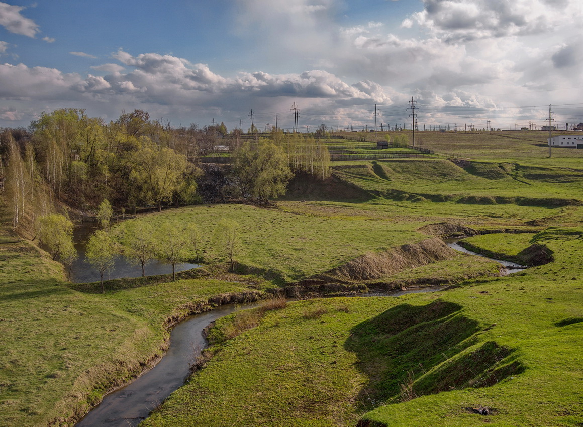 Весна в окрестностях Юраково