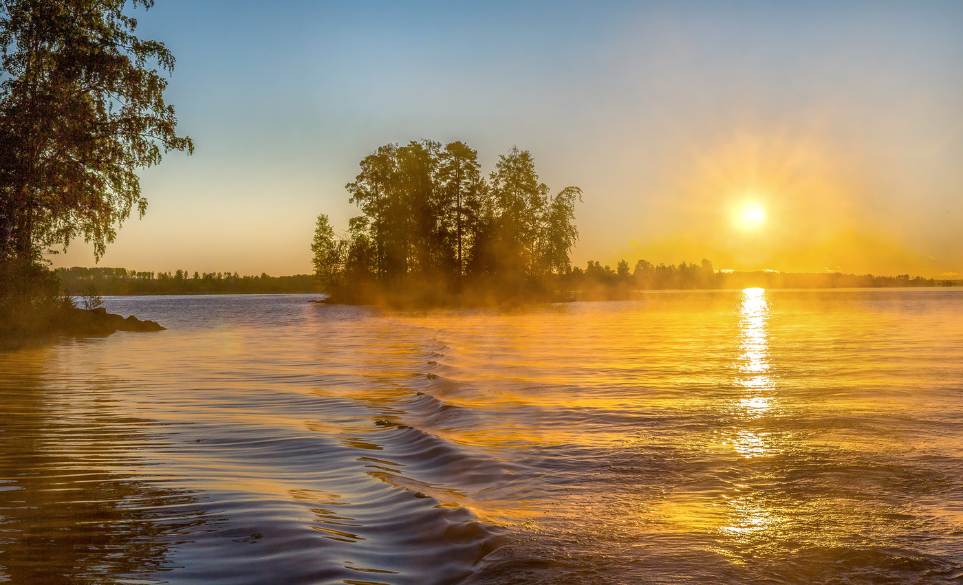 Дорожки волны и солнца