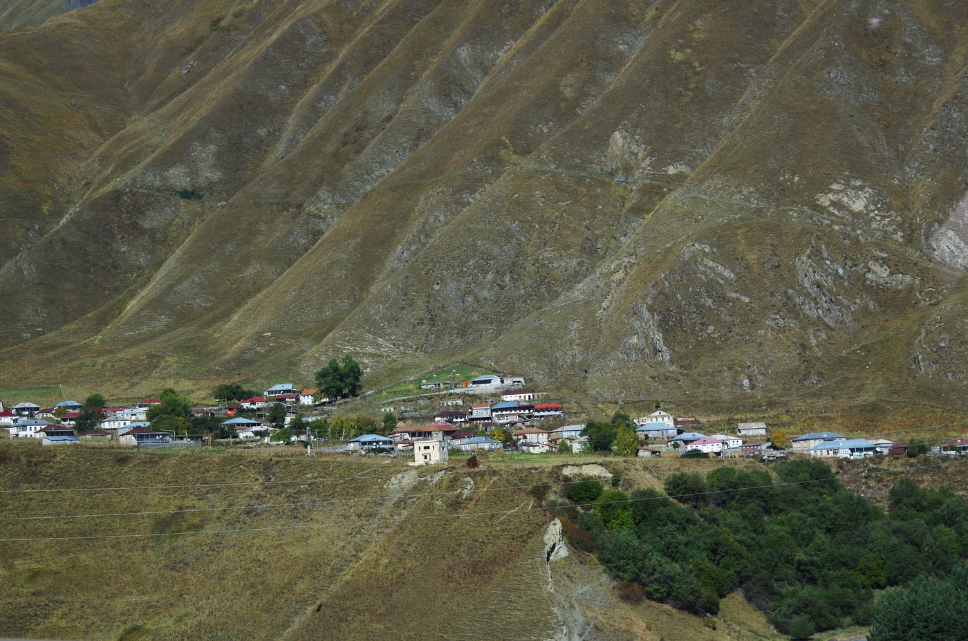 Селение. Военно-Грузинская дорога