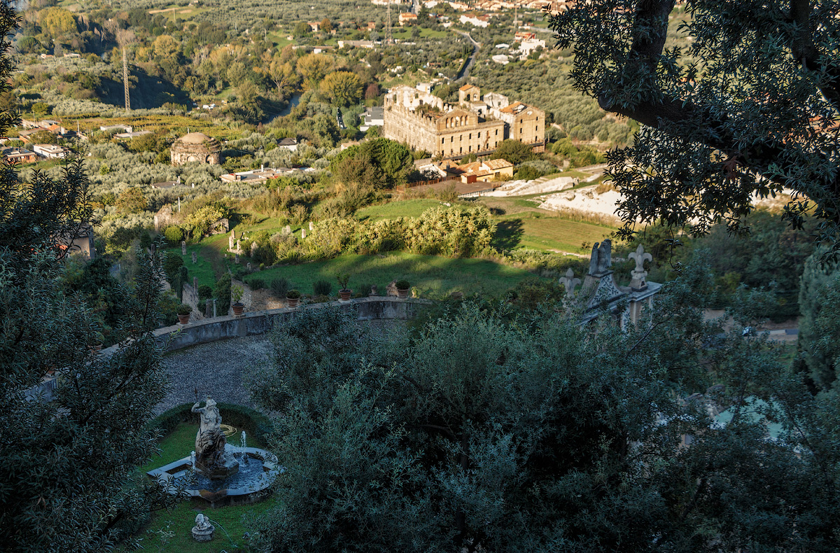 В парке виллы д’Эсте.