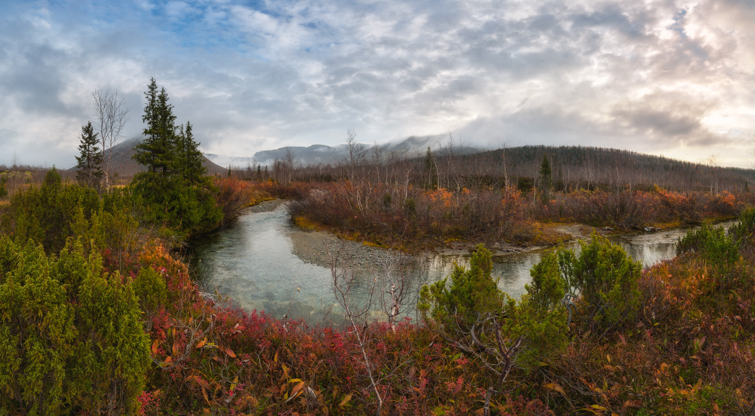 Осенним хибинским утром