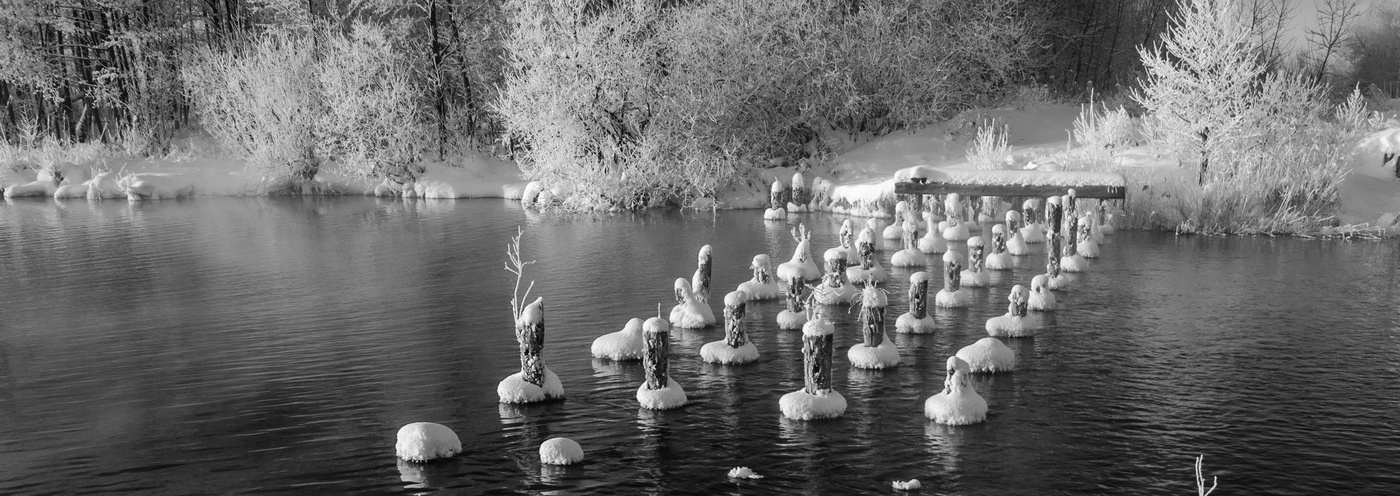 Зимний пейзаж.