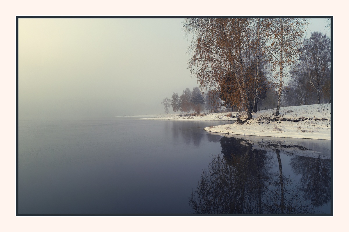 Последнее отражение осени.