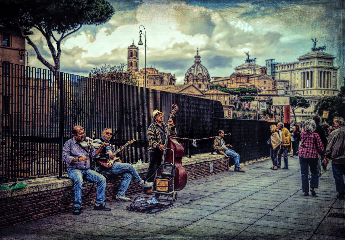 Музыка на улицах Вечного города