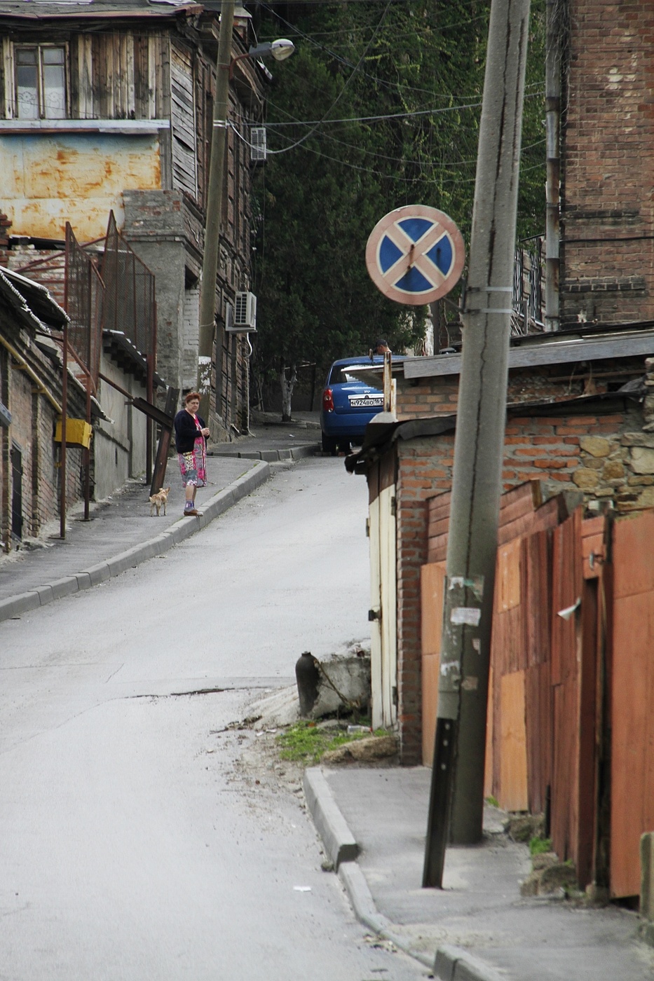 дорога к реке-