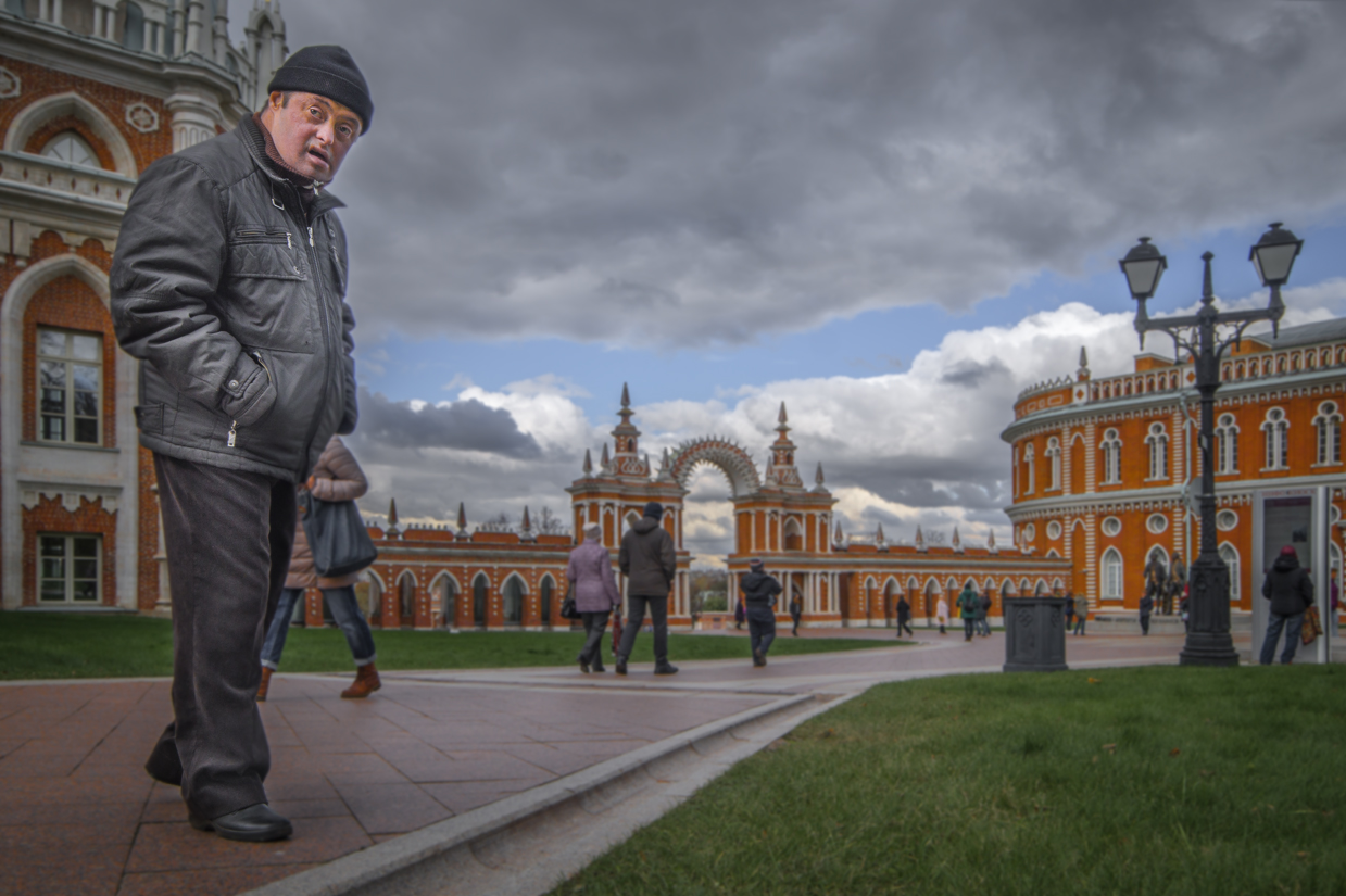 странная Москва..