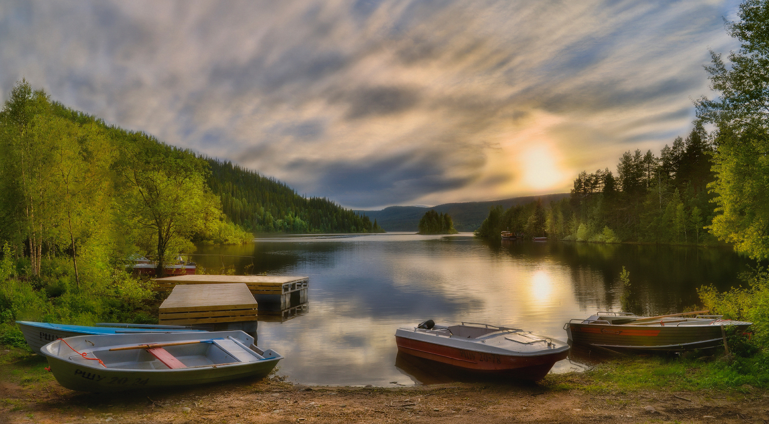 Вечер у причала