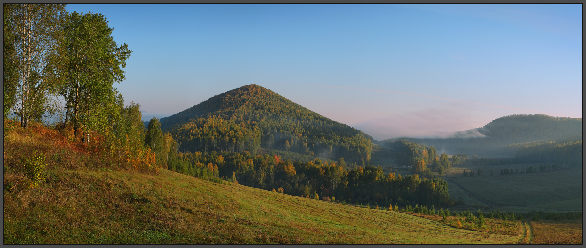 Утро в Ильменских горах