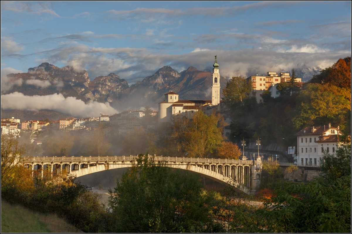 Утро в Беллуно