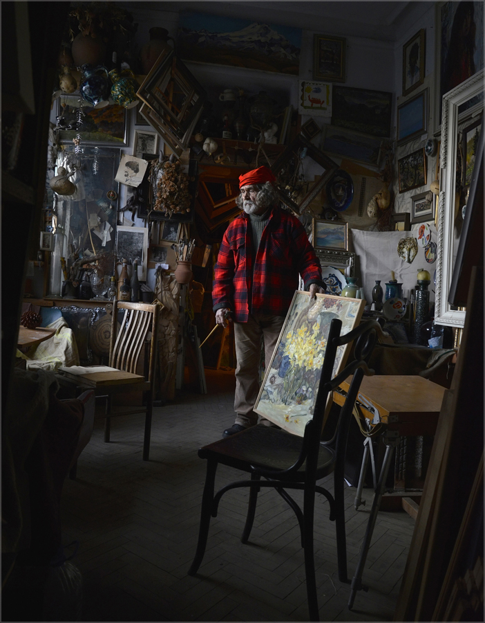 В мастерской