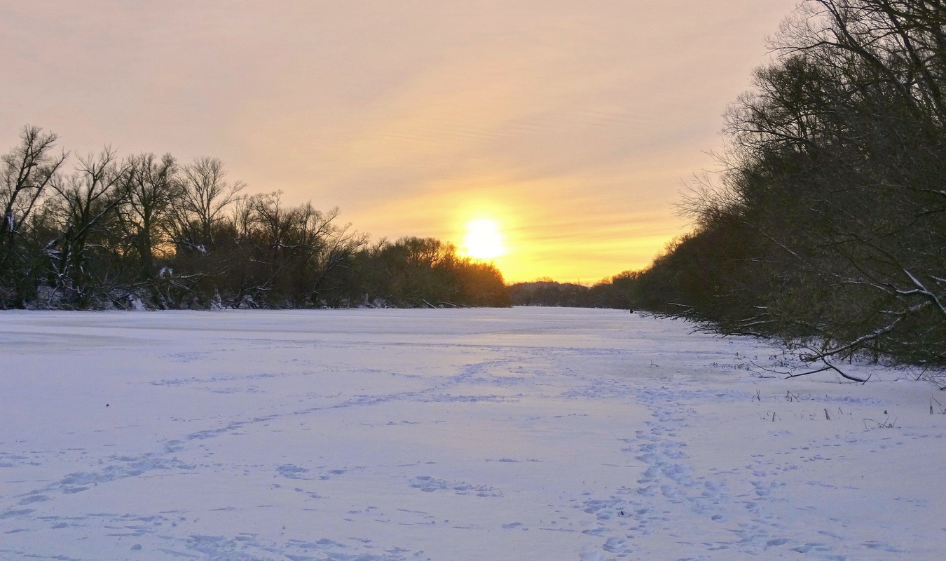 Зимний закат