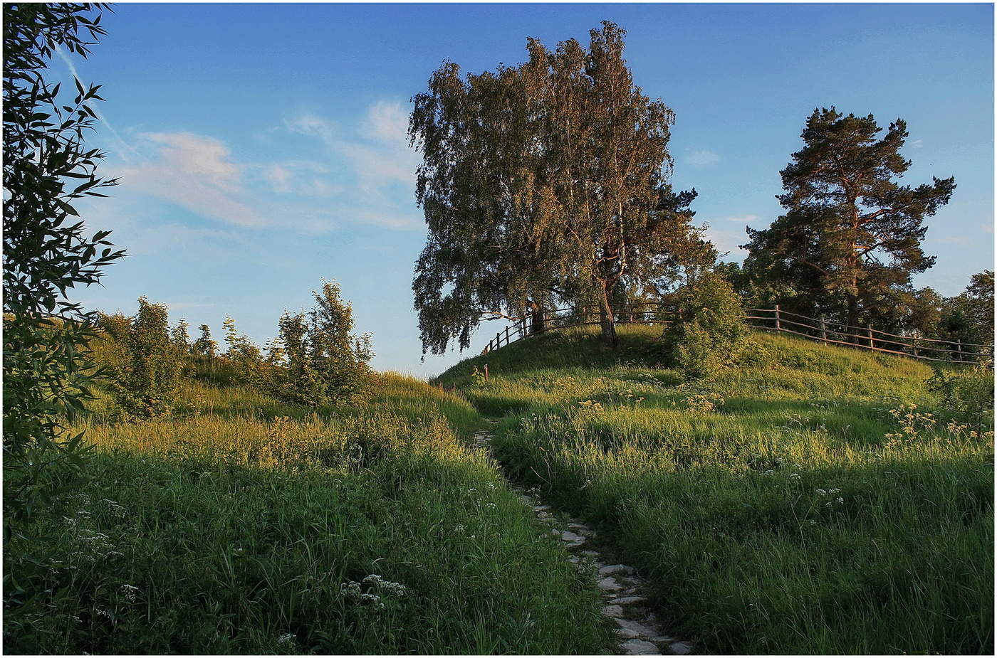 деревенский вечерок