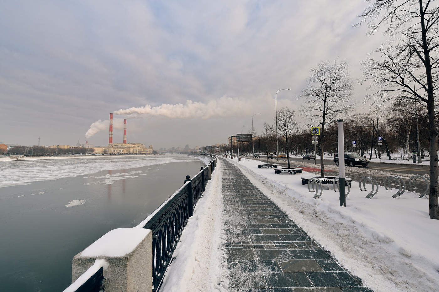 Москва полузимняя