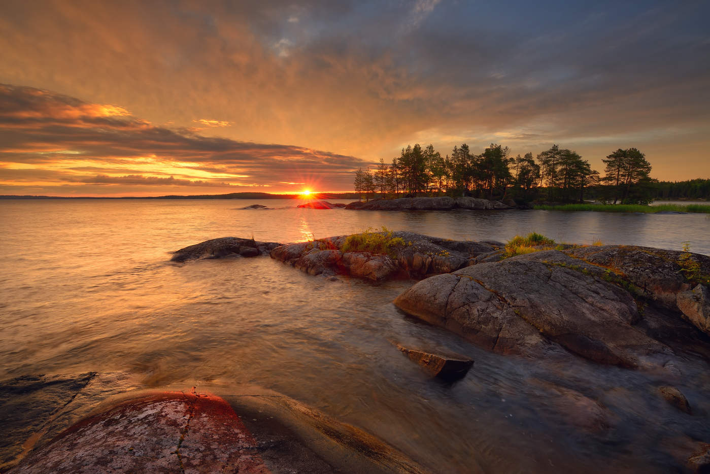 Рассвет на Онего