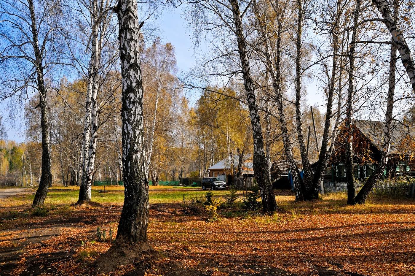 Деревенская зарисовка.