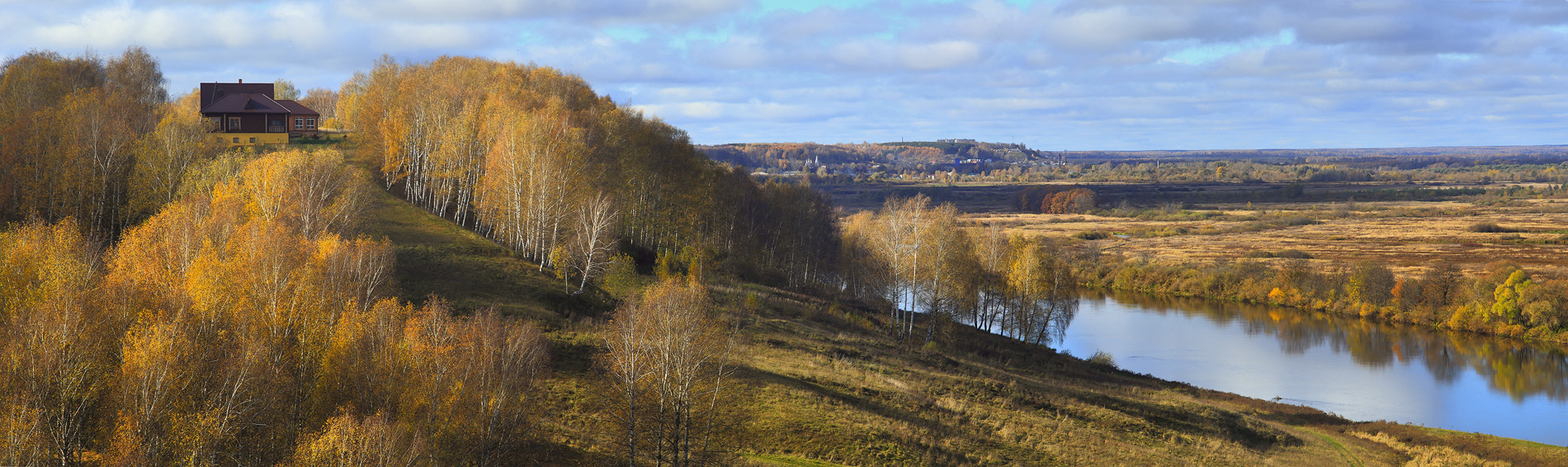 Вид на Клязьму