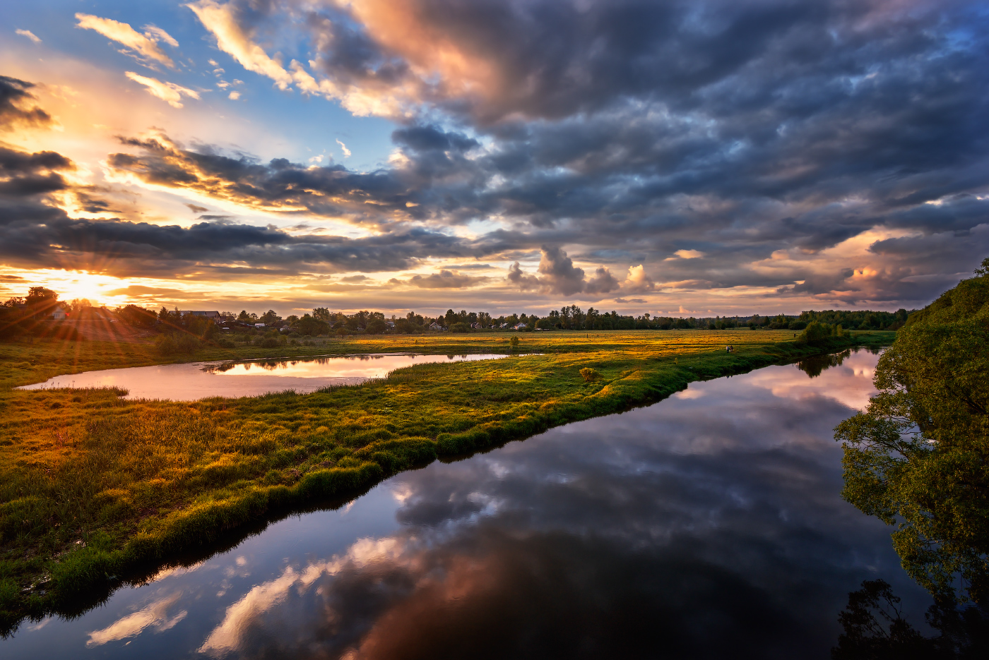 тревожный закат
