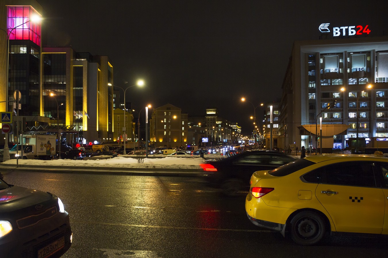 Огни ночного города