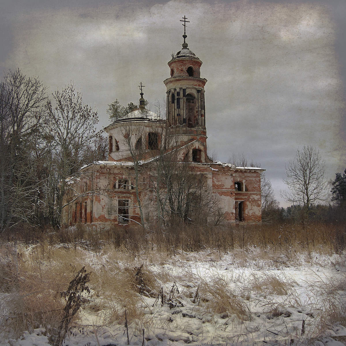 *Храм Знамения (1792 г., арх. Н. Львов), Клинский р-н, ур. Теплое**