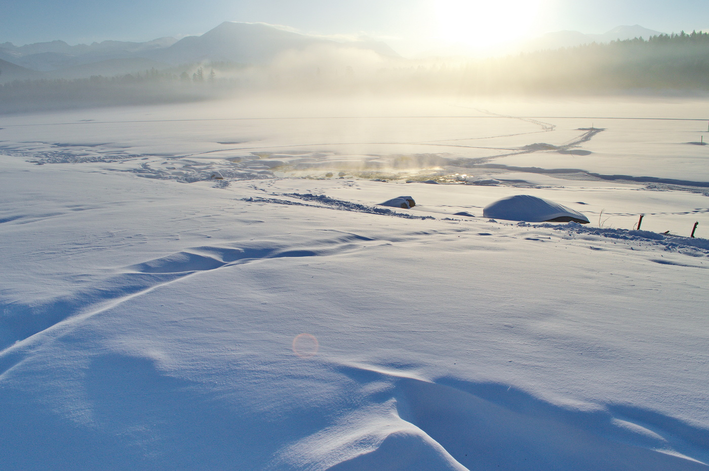 морозное утро