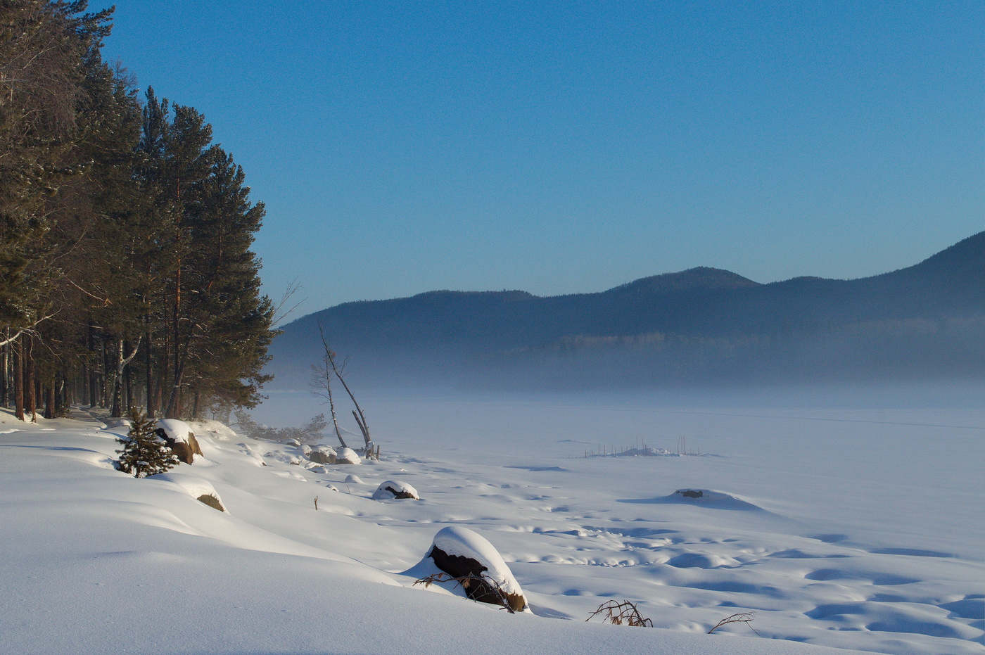 морозное утро