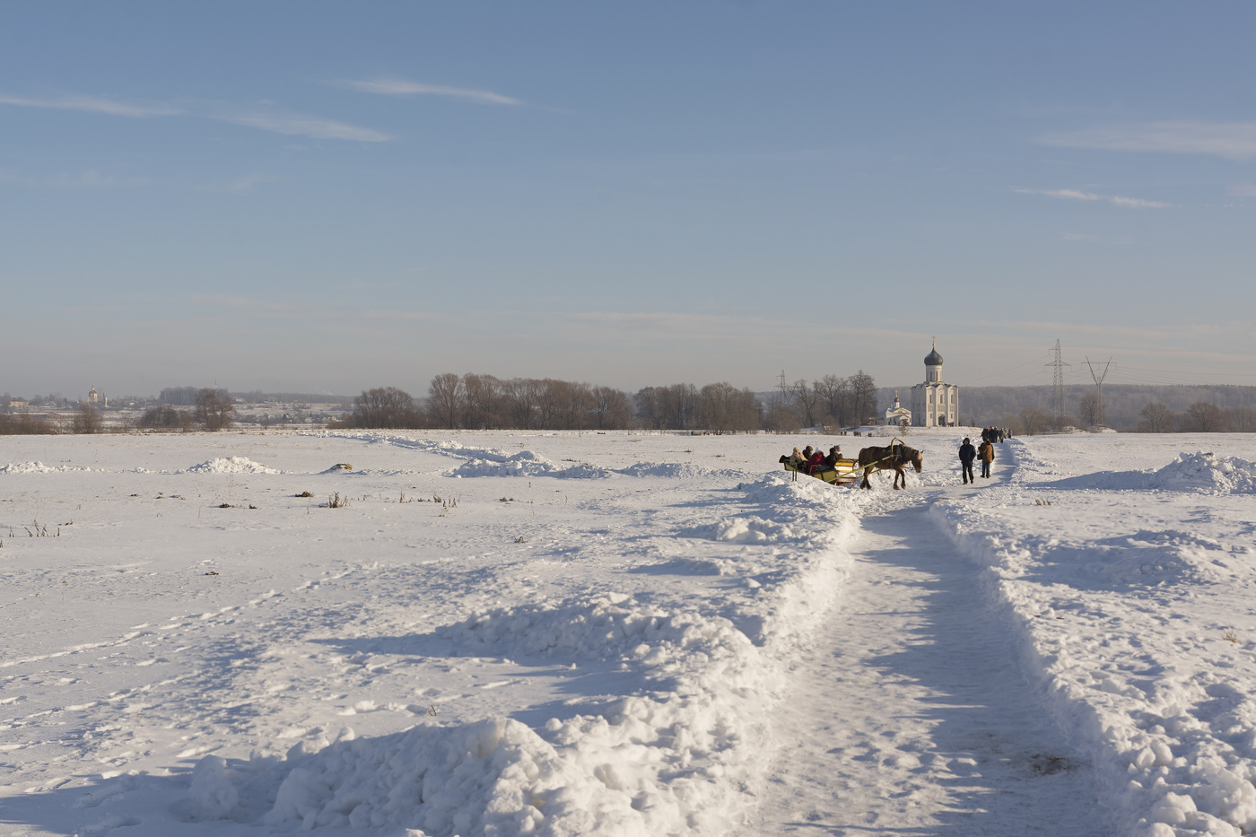по дороге к Храму