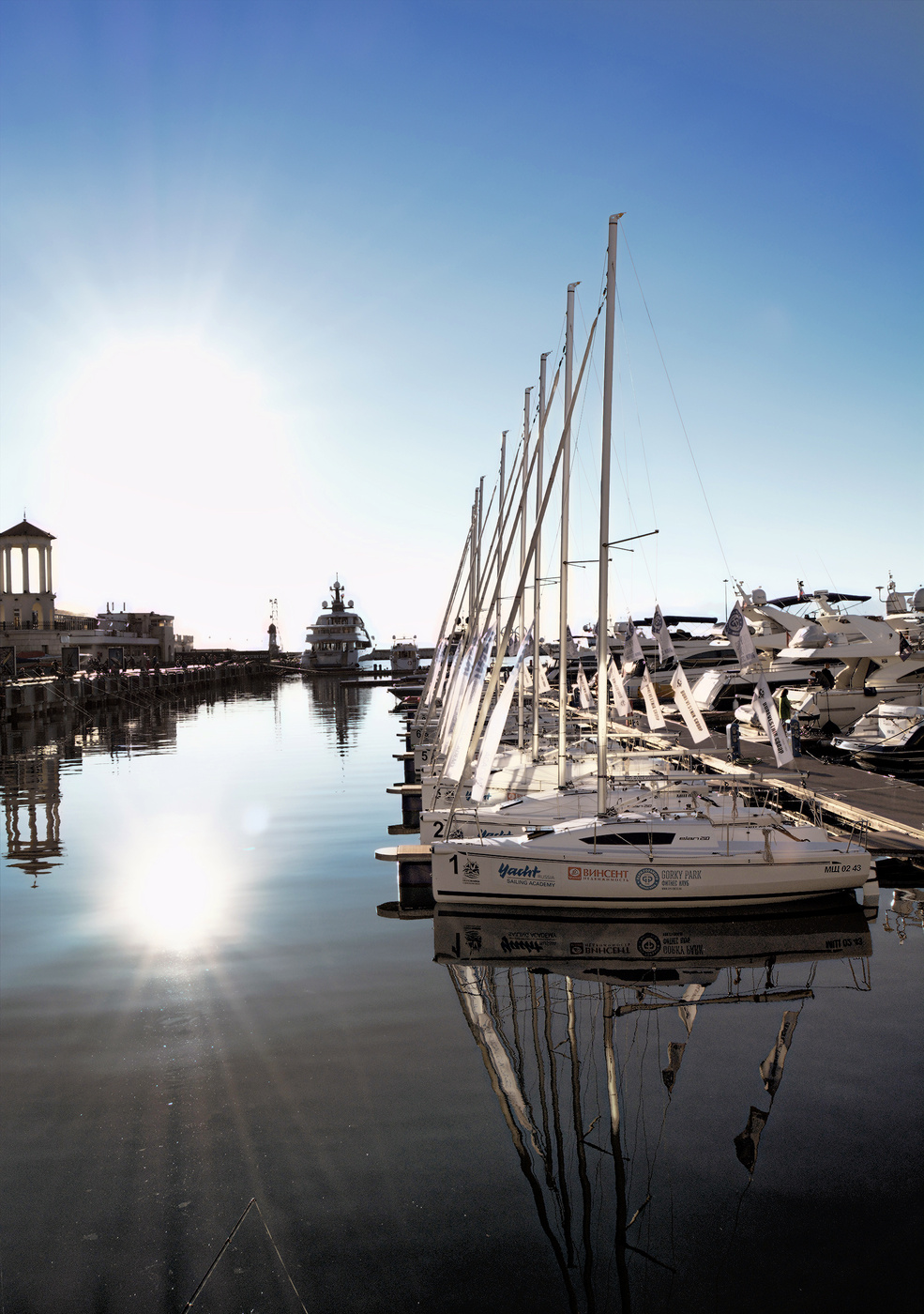 В ожидании своих капитанов.