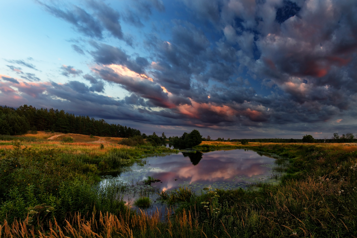 летним вечером