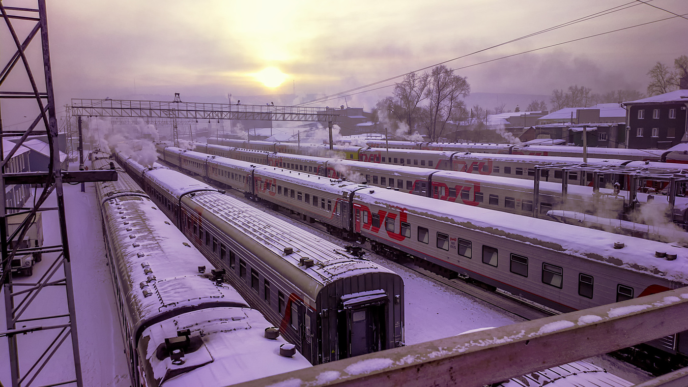 поездатый рассвет