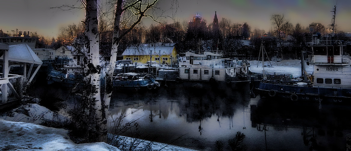 Зимний прикол