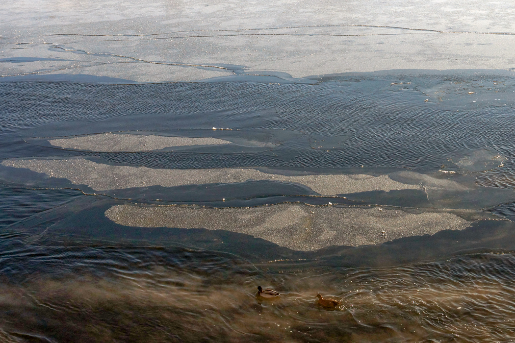 Лед на Москва реке-3