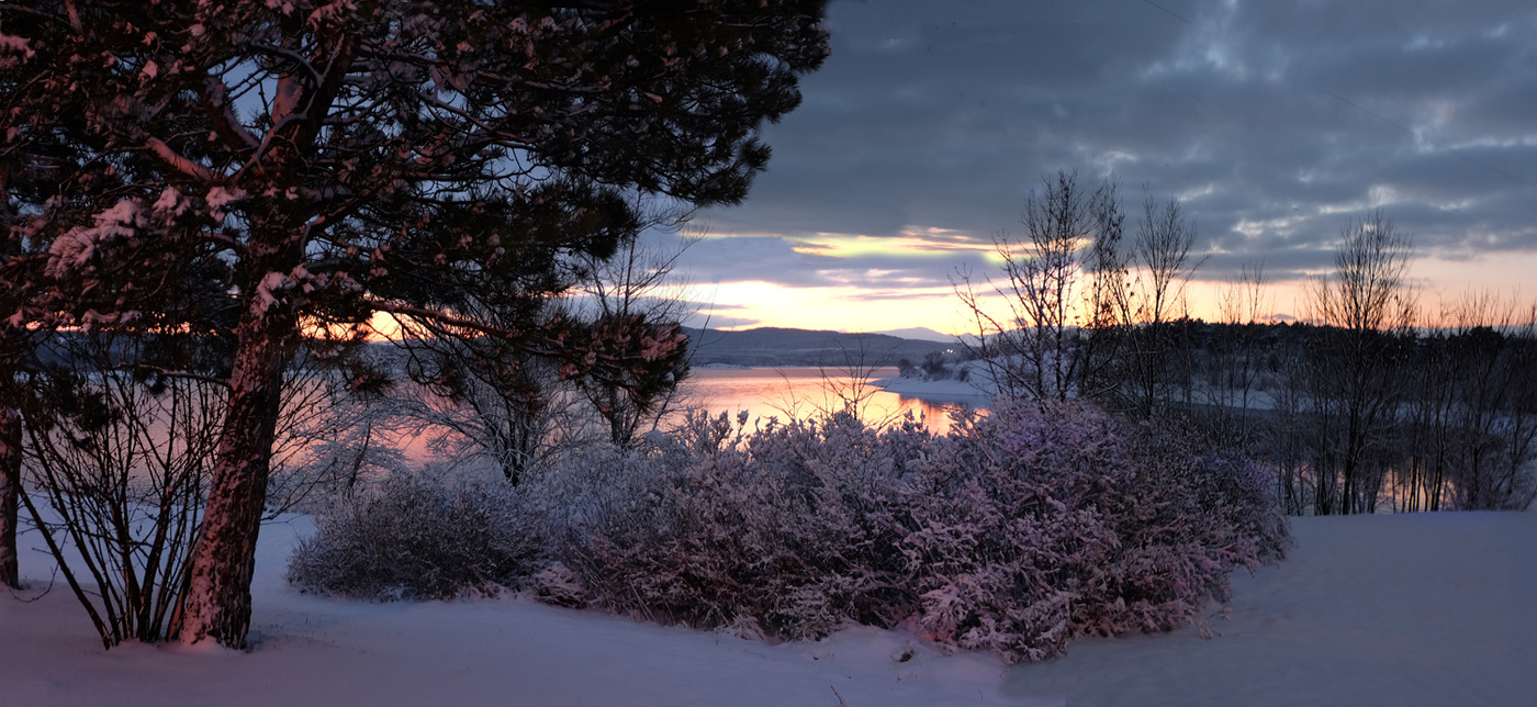 Восход 13го января.