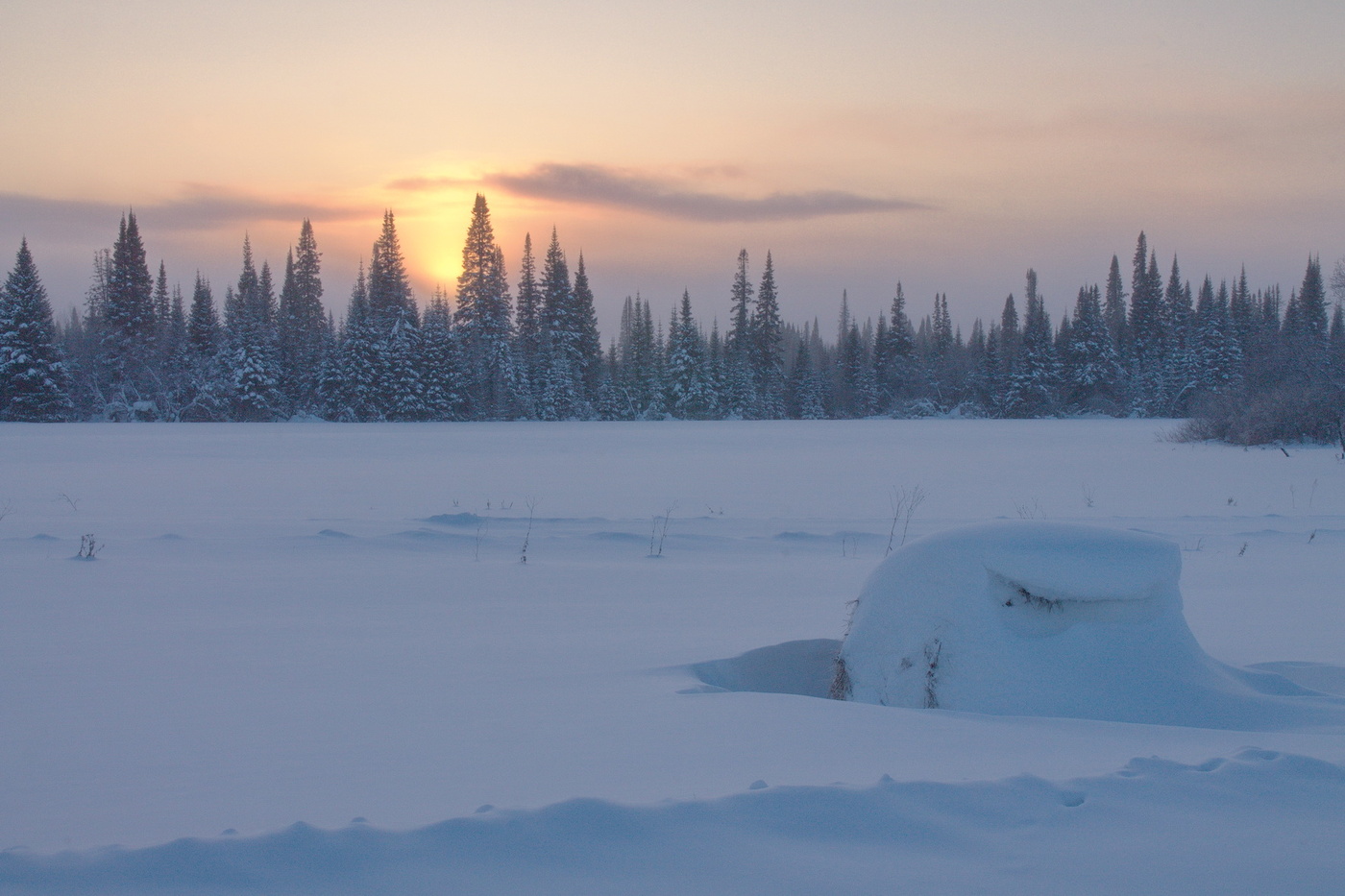 НА ЗАКАТЕ. -30.