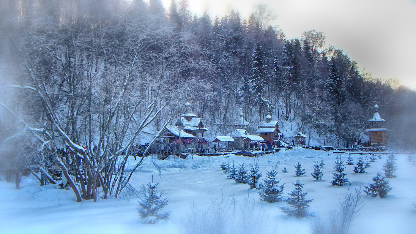 Крещенские купания.