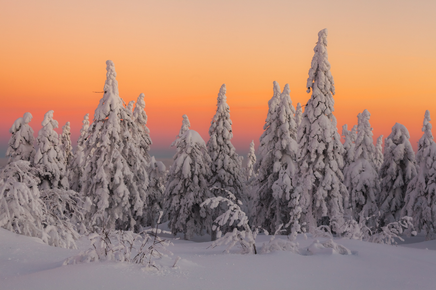 Рассветный этюд на Таганае