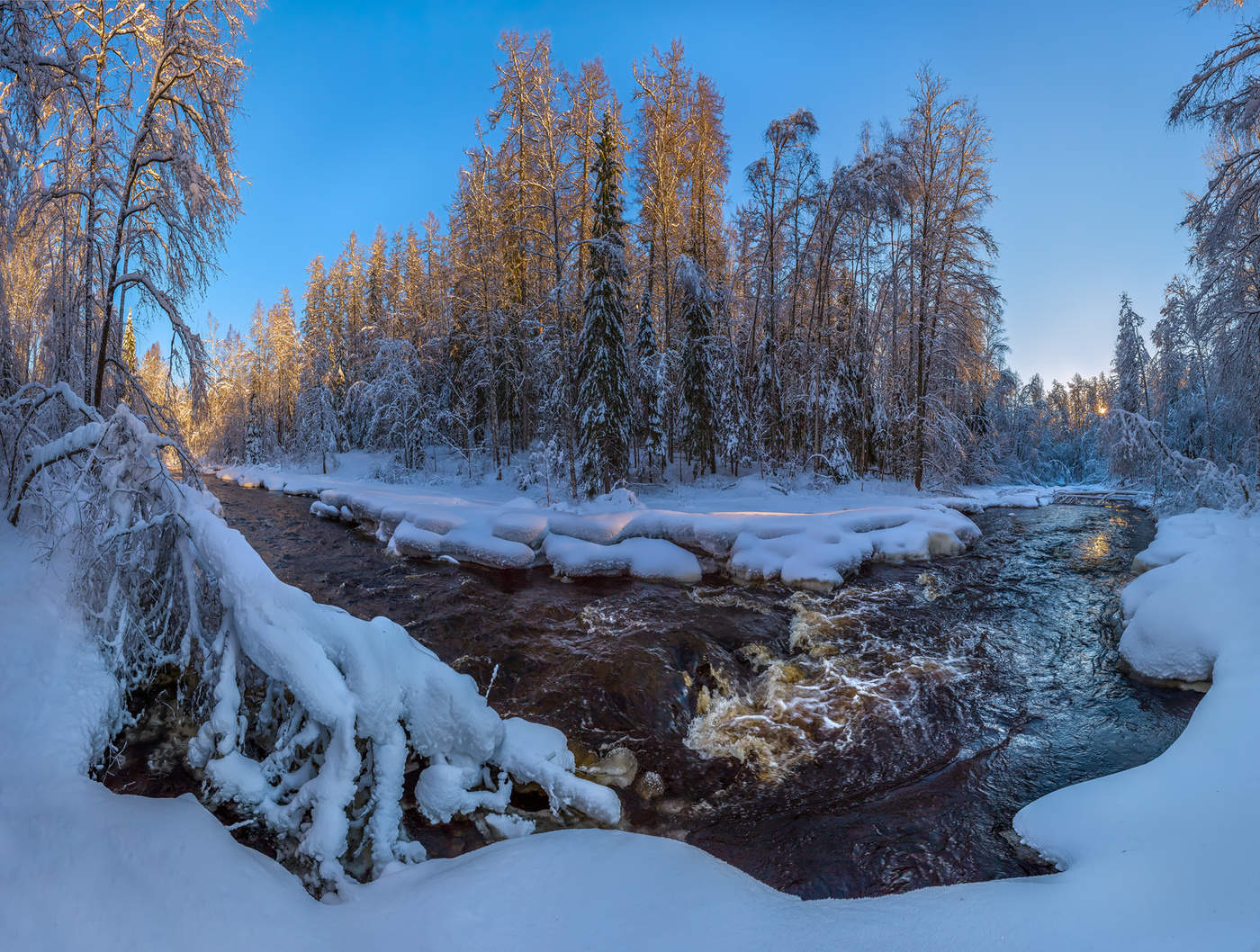 Река Рощинка.