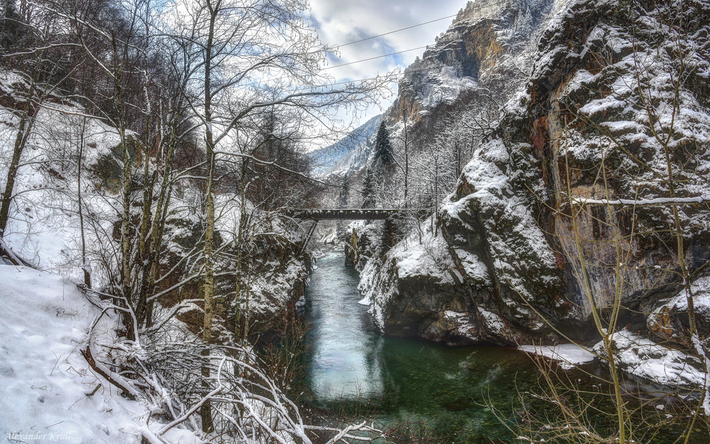 Зима на Большой Лабе...