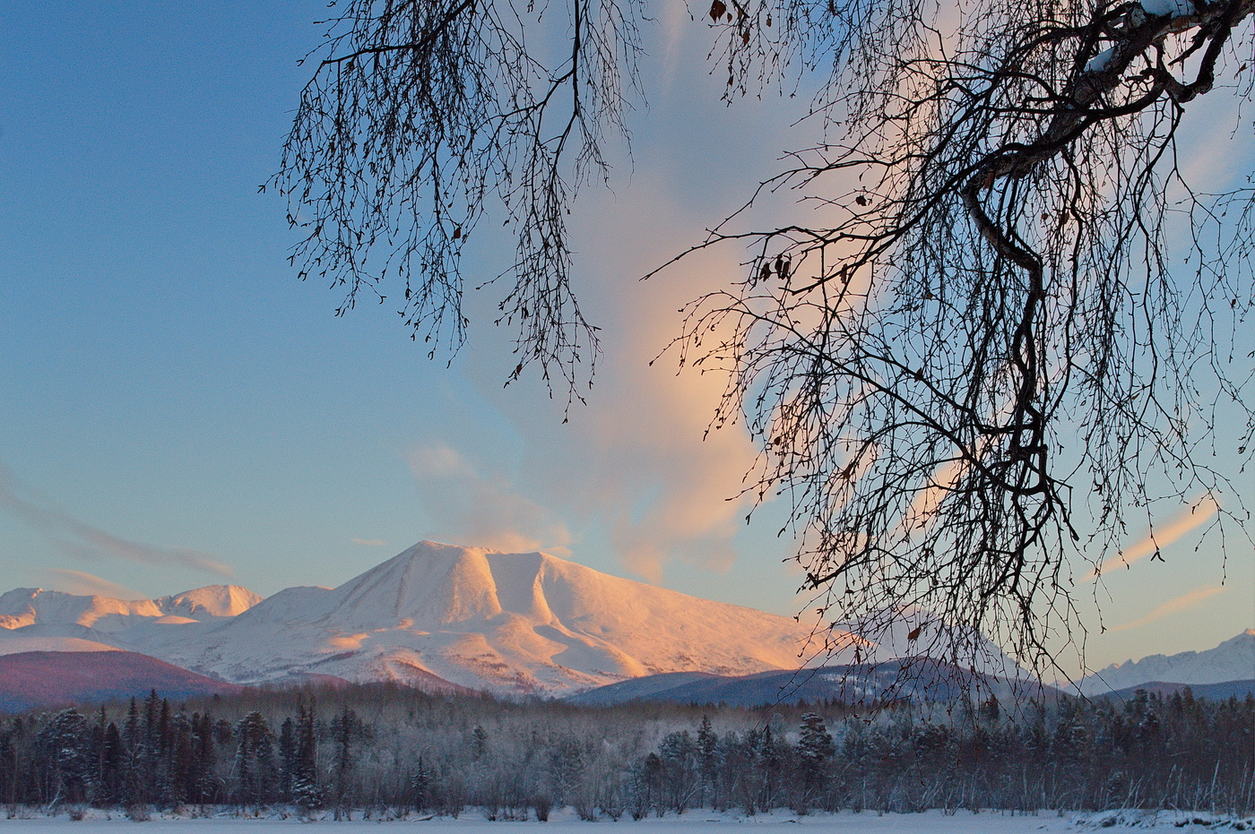 вечерний кадр