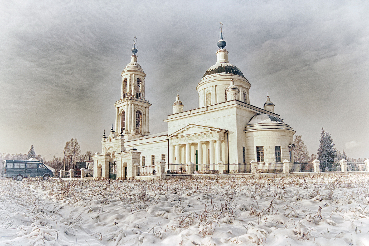 На Рождество.