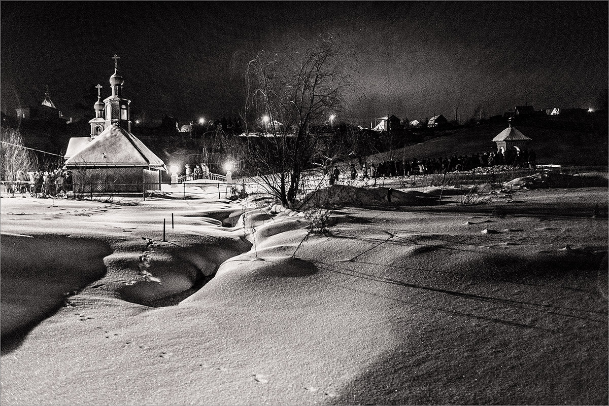 В ночь на Крещение...