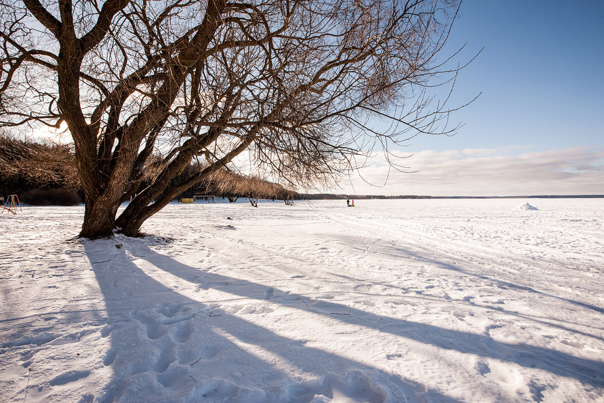 На минском море....
