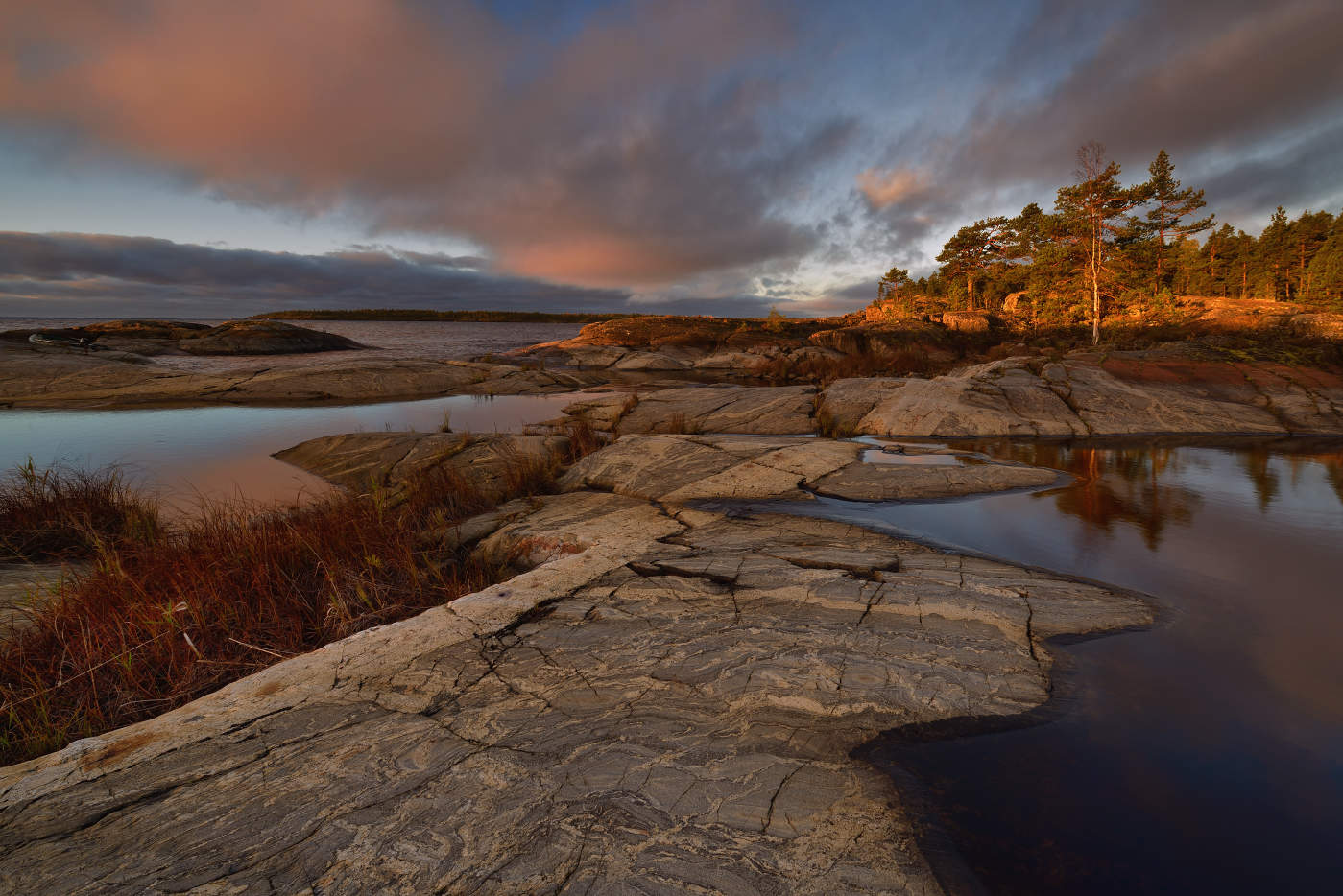 Встречаем день на Ладоге